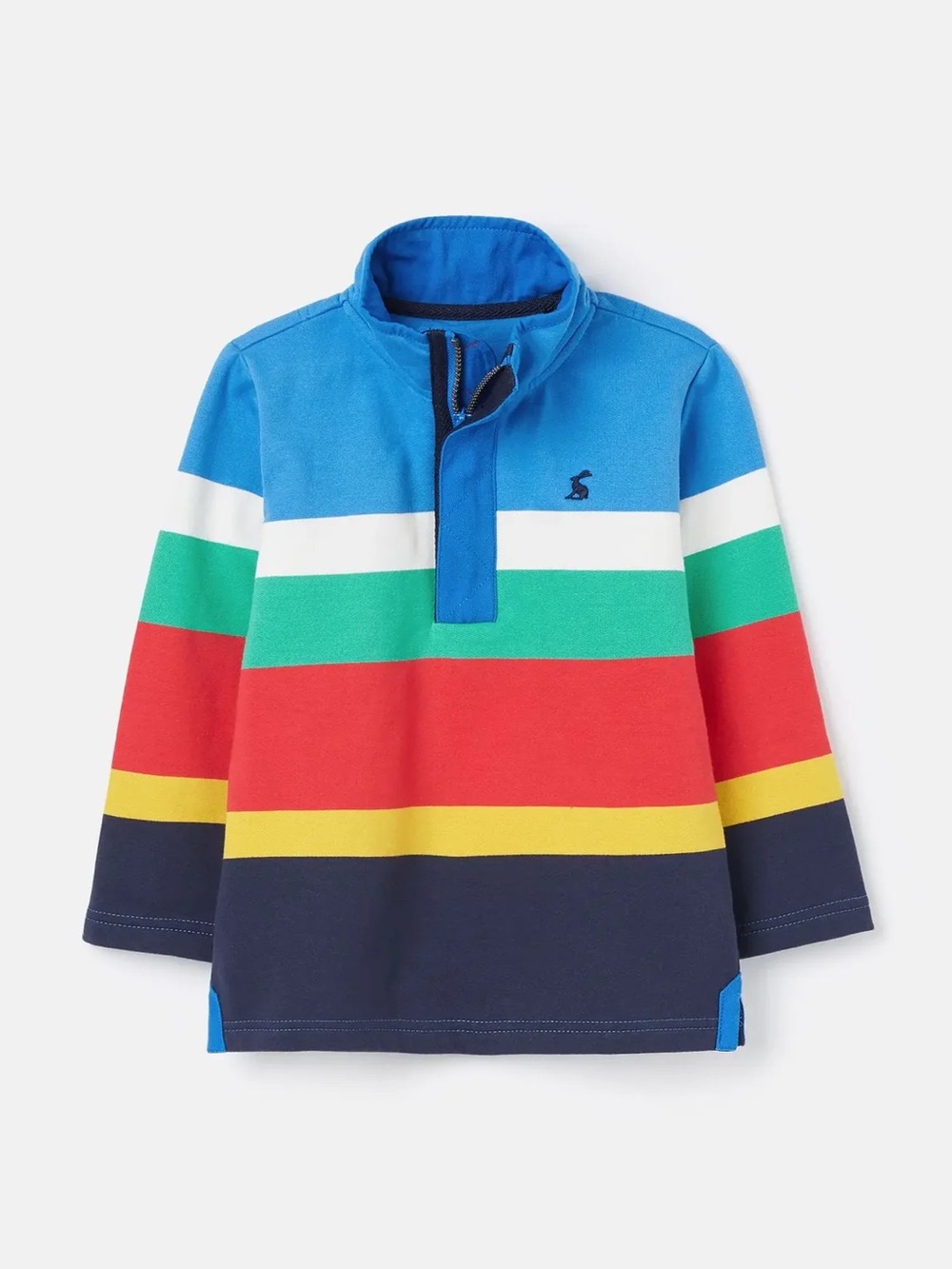 Joules Boys Blue, Green, Red, Yellow & Navy Stripe Pullover